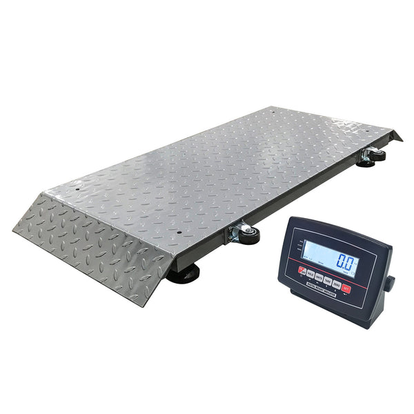 20,000 lbs Portable Floor Scale – Floor Scales, Bench Scales, Pallet Jack  Scales