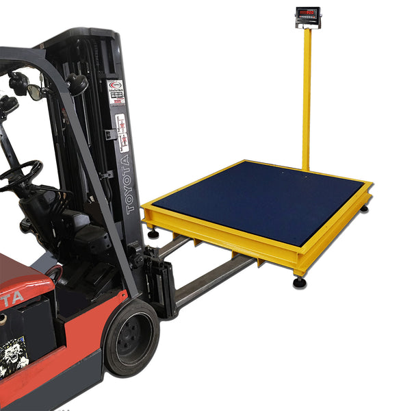 20,000 lbs Portable Floor Scale – Floor Scales, Bench Scales, Pallet Jack  Scales