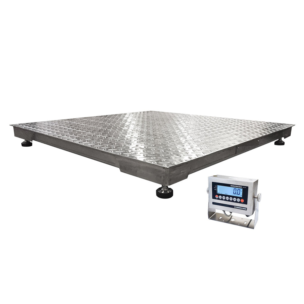 5,000 Lbs Stainless Steel NTEP Floor Scale – Floor Scales | Bench ...